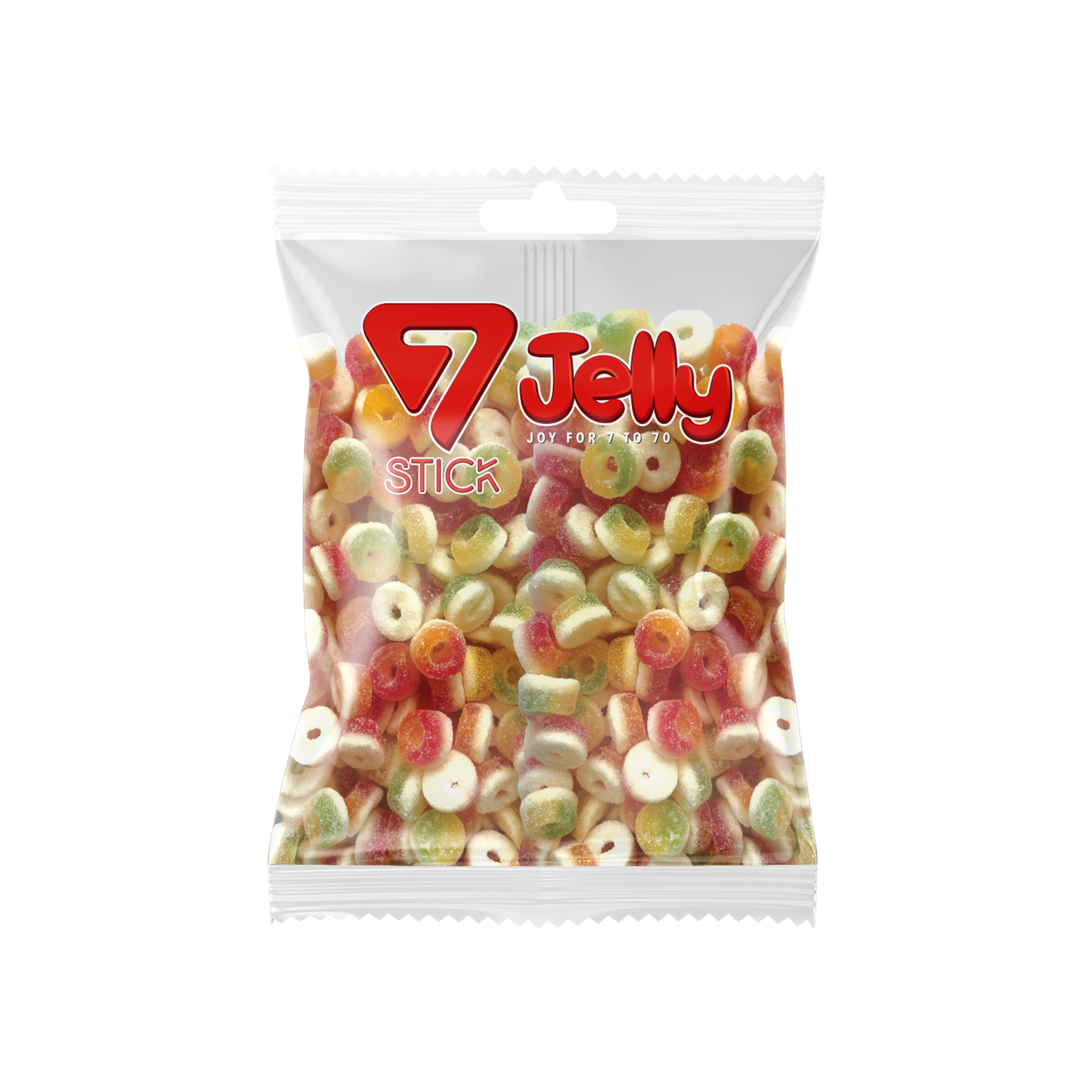 7JELLY ŞEKERLİ HALKA 1KG