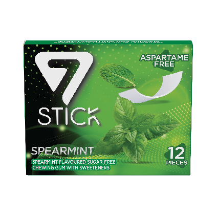 7STICK SEKERSIZ 12LI YEŞİL NANE AROMALI SAKIZ 33gr