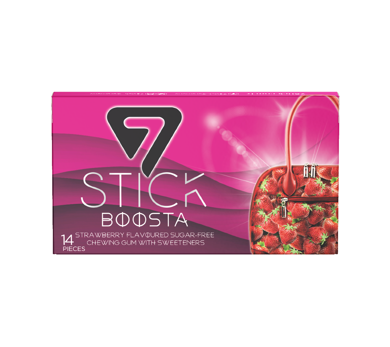7STICK SEKERSIZ 14LU ÇİLEK AROMALI SAKIZ 29gr