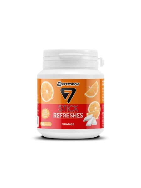 7STICK SEKERSIZ ORANGE AROMALI DRAJE SAKIZ 60 PCS