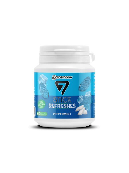 7STICK SEKERSIZ PEPPERMINT AROMALI DRAJE SAKIZ 60 PCS