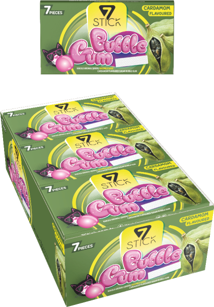 7STICK SEKERLI 7LI KAKULE AROMALI SAKIZ 14,5gr (24 Adet)