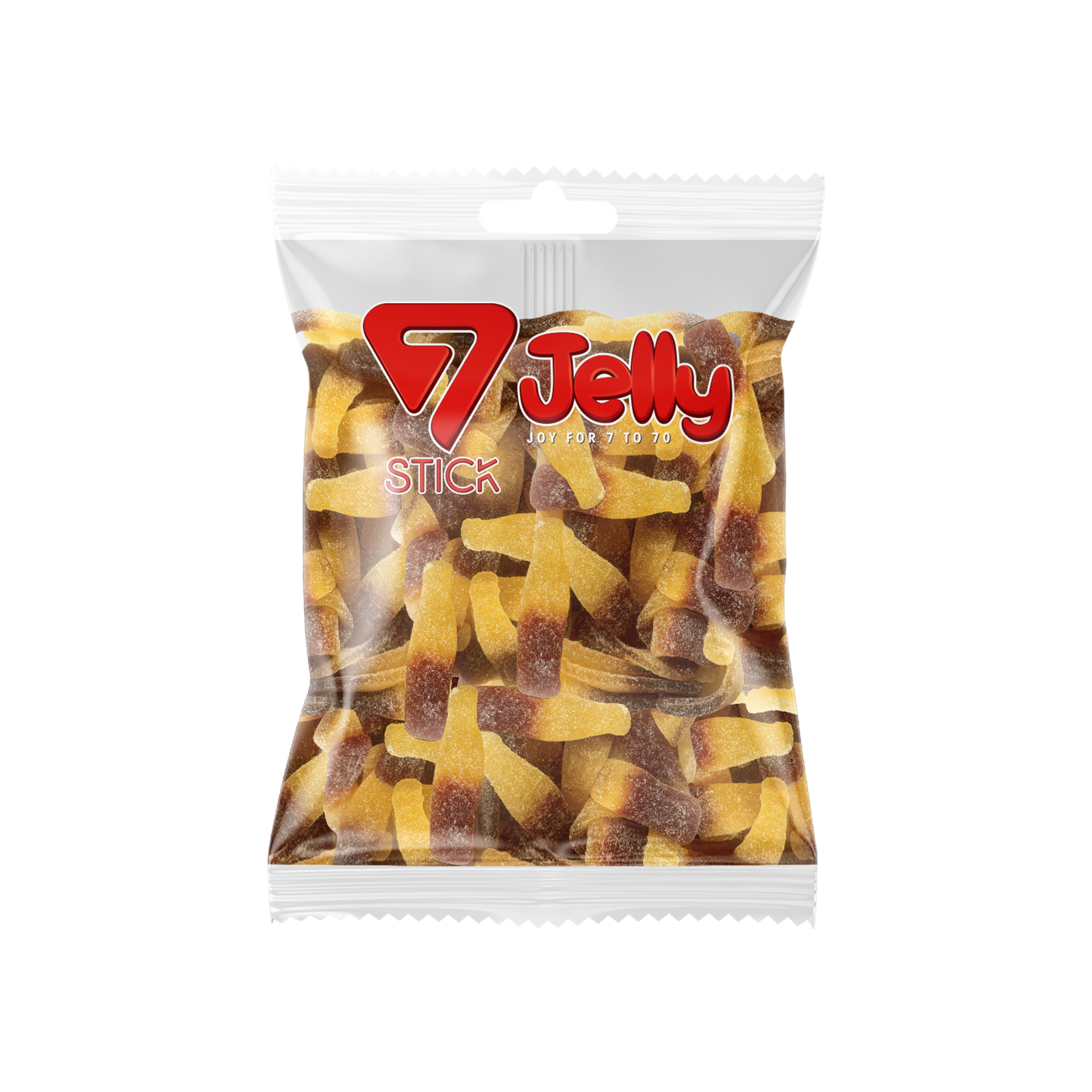 7JELLY ŞEKERLİ DEV KOLA 1KG