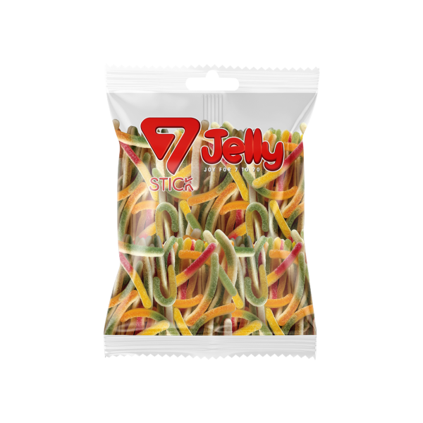 7JELLY ŞEKERLİ DEV SOLUCAN 1KG