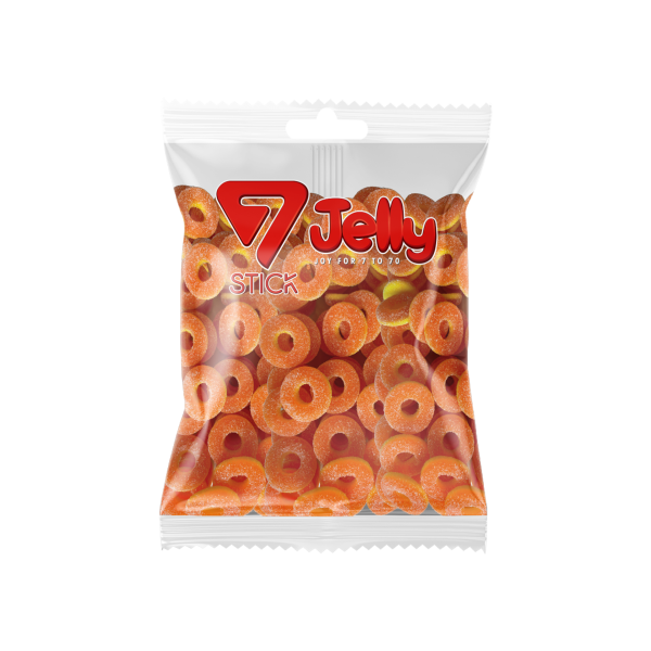 7JELLY ŞEKERLİ PORTAKAL HALKA 1KG