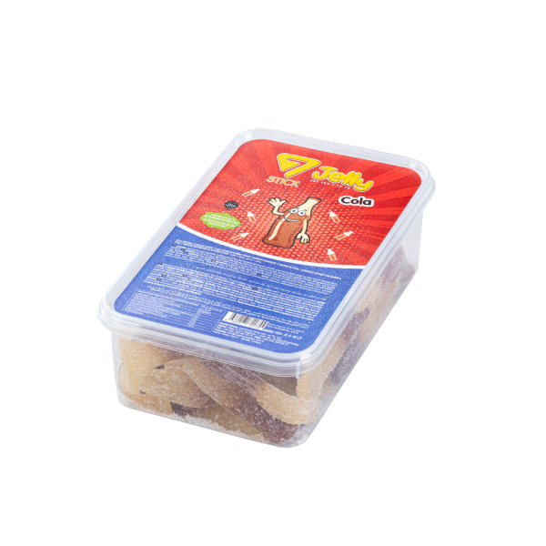 7JELLY ŞEKERLİ DEV KOLA 1KG KASE