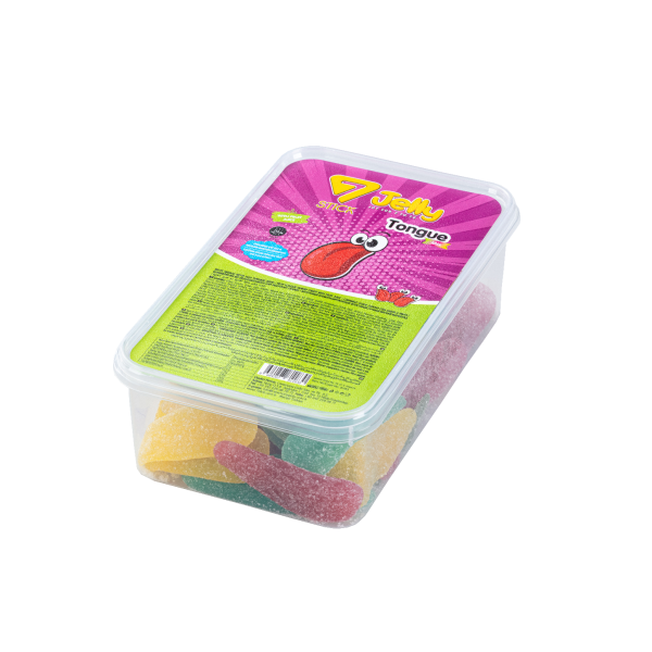 7JELLY ŞEKERLİ DİL 1KG KASE