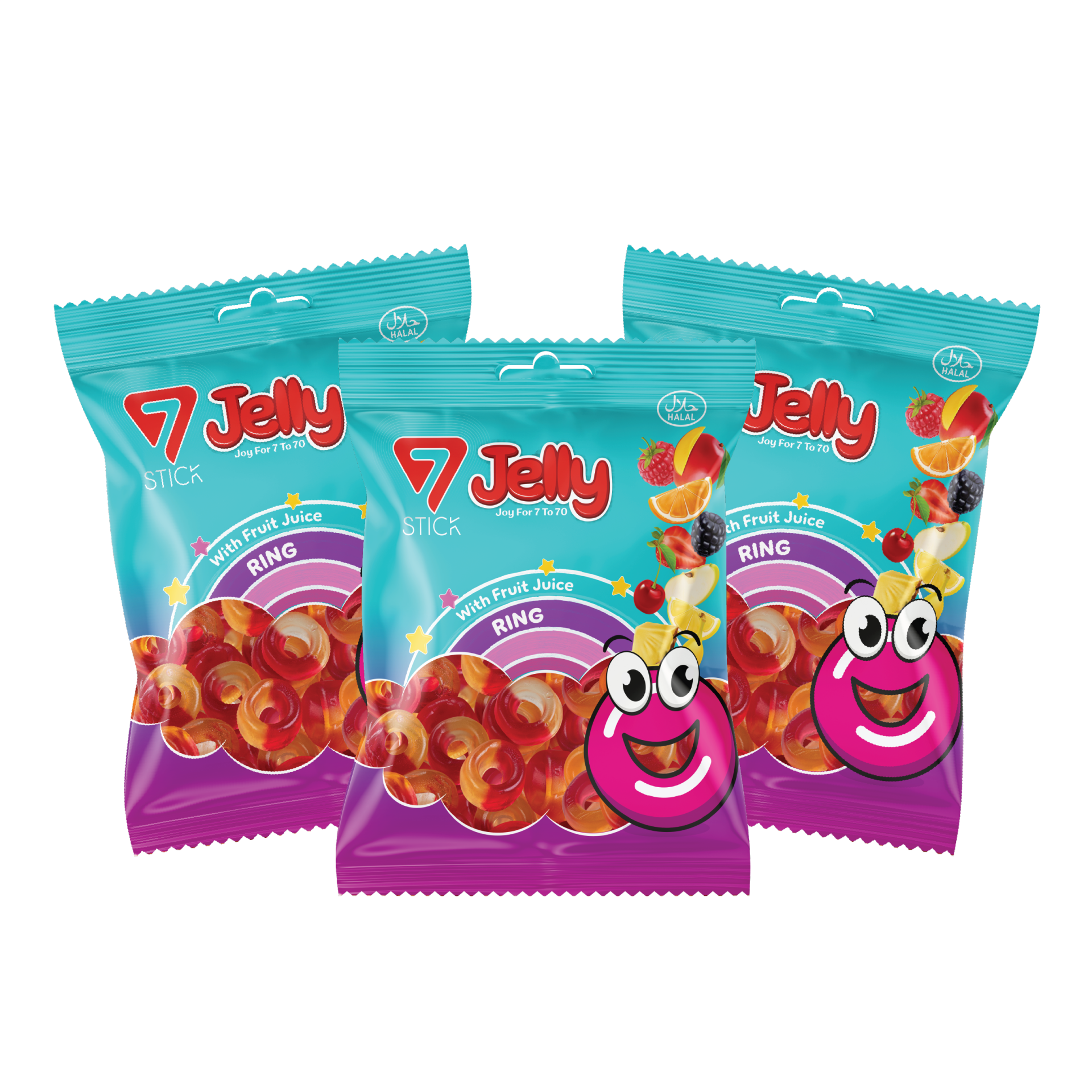 7JELLY RİNG 80G x 3 (Adet)