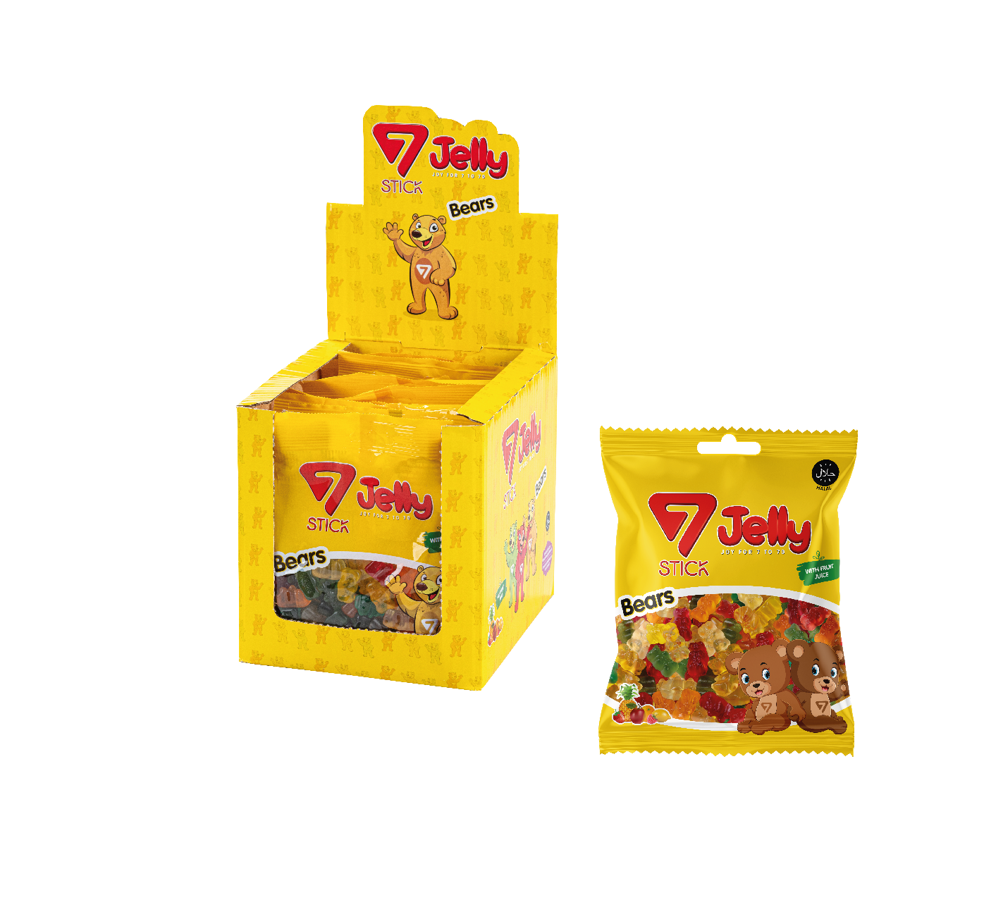 7JELLY AYICIK 80G x12
