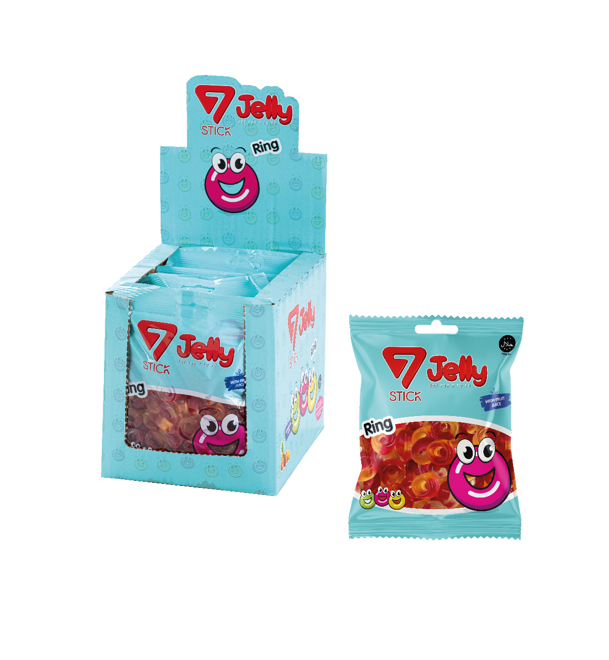7JELLY RİNG 80G x12
