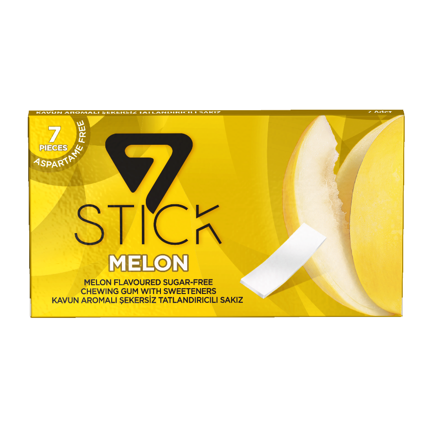 7STICK SEKERSIZ 7LI KAVUN AROMALI SAKIZ 14,5gr
