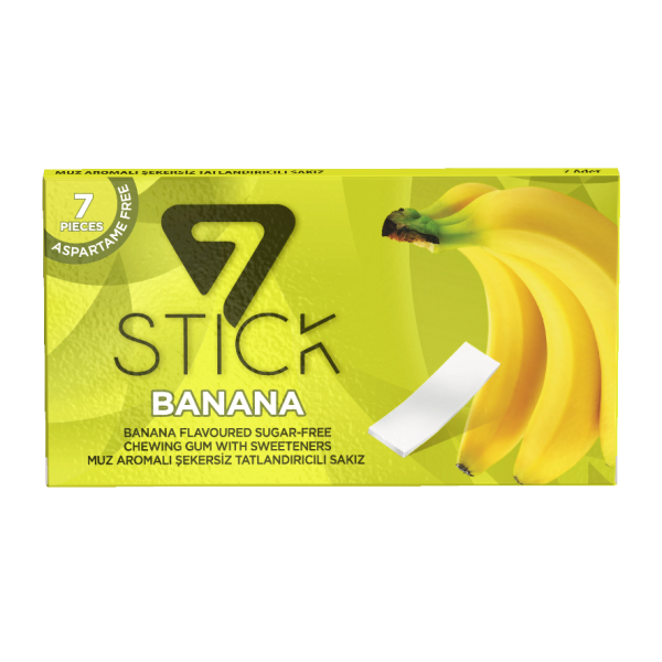 7STICK SEKERSIZ 7LI MUZ AROMALI SAKIZ 14,5gr