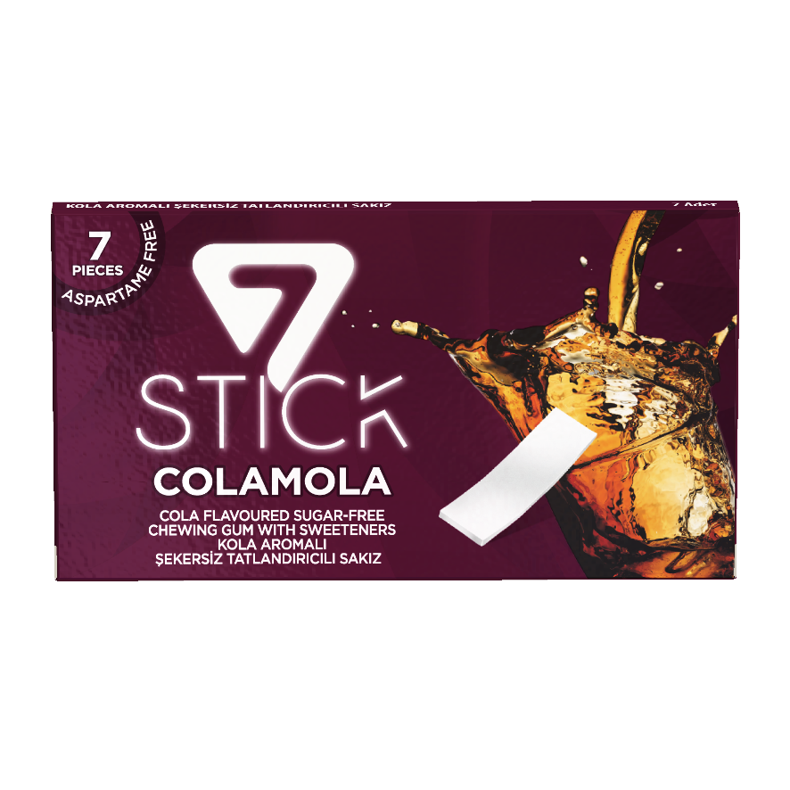 7STICK SEKERSIZ 7LI KOLA AROMALI SAKIZ 14,5gr