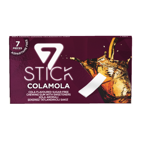 7STICK SEKERSIZ 7LI KOLA AROMALI SAKIZ 14,5gr