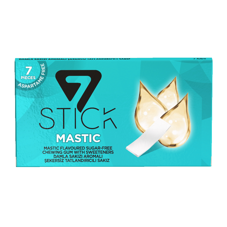 7STICK SEKERSIZ 7LI DAMLA SAKIZI AROMALI SAKIZ 14,5gr
