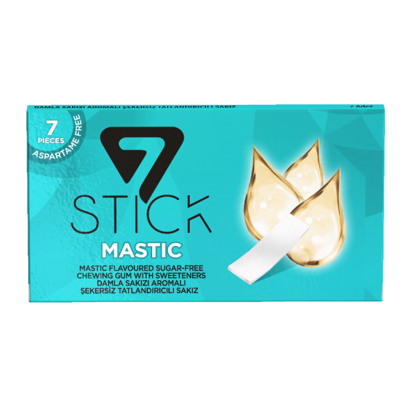 7STICK SEKERSIZ 7LI DAMLA SAKIZI AROMALI SAKIZ 14,5gr
