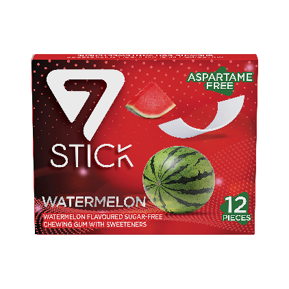 7STICK SEKERSIZ 12LI KARPUZ AROMALI SAKIZ 33gr