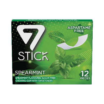 7STICK SEKERSIZ 12LI YEŞİL NANE AROMALI SAKIZ 33gr