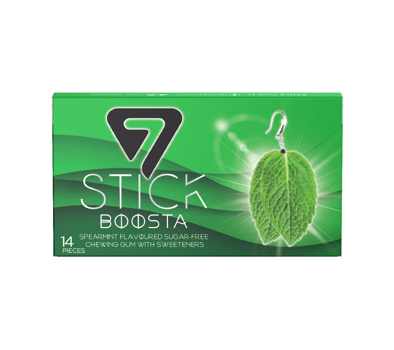 7STICK SEKERSIZ 14LU YEŞİL NANE AROMALI SAKIZ 29gr