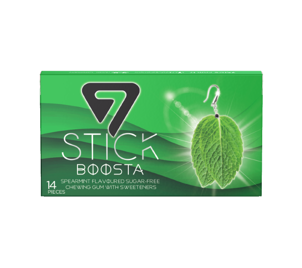 7STICK SEKERSIZ 14LU YEŞİL NANE AROMALI SAKIZ 29gr