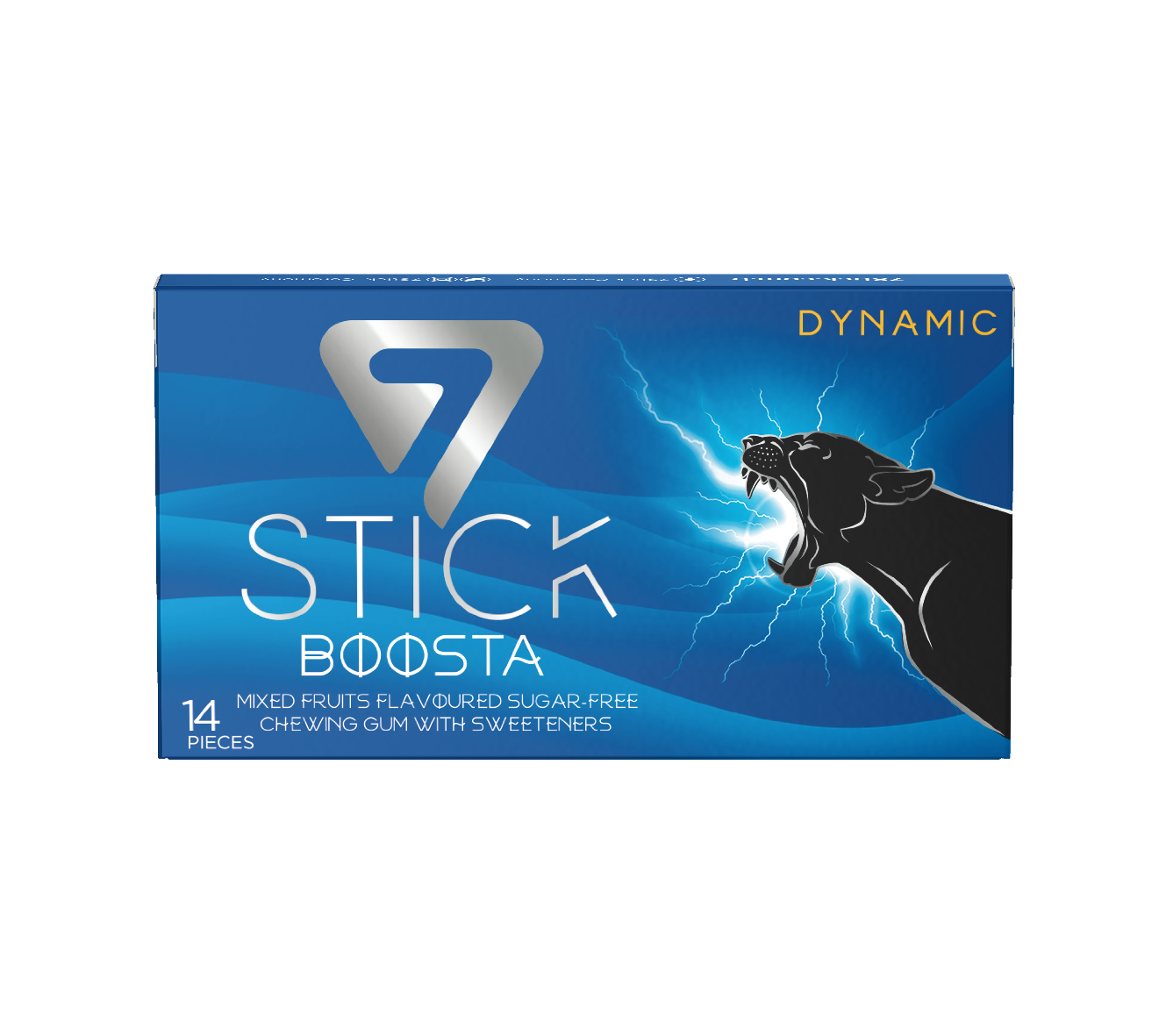 7STICK SEKERSIZ 14LU KARIŞIK MEYVE AROMALI SAKIZ 29gr