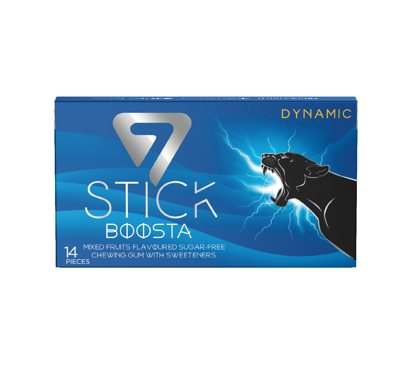 7STICK SEKERSIZ 14LU KARIŞIK MEYVE AROMALI SAKIZ 29gr