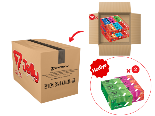 7 li Şekersiz Stant Koli +2 kampanya (336 Adet)