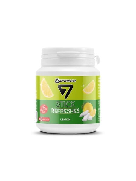 7STICK SEKERSIZ LEMON AROMALI DRAJE SAKIZ 60 PCS