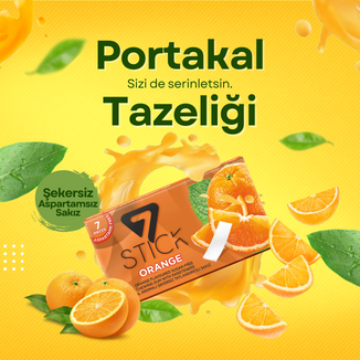 SEKERLI PORTAKAL AROMALI SAKIZ